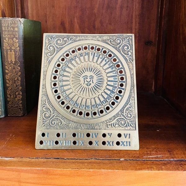 Vintage Desk Calendar - Etsy UK
