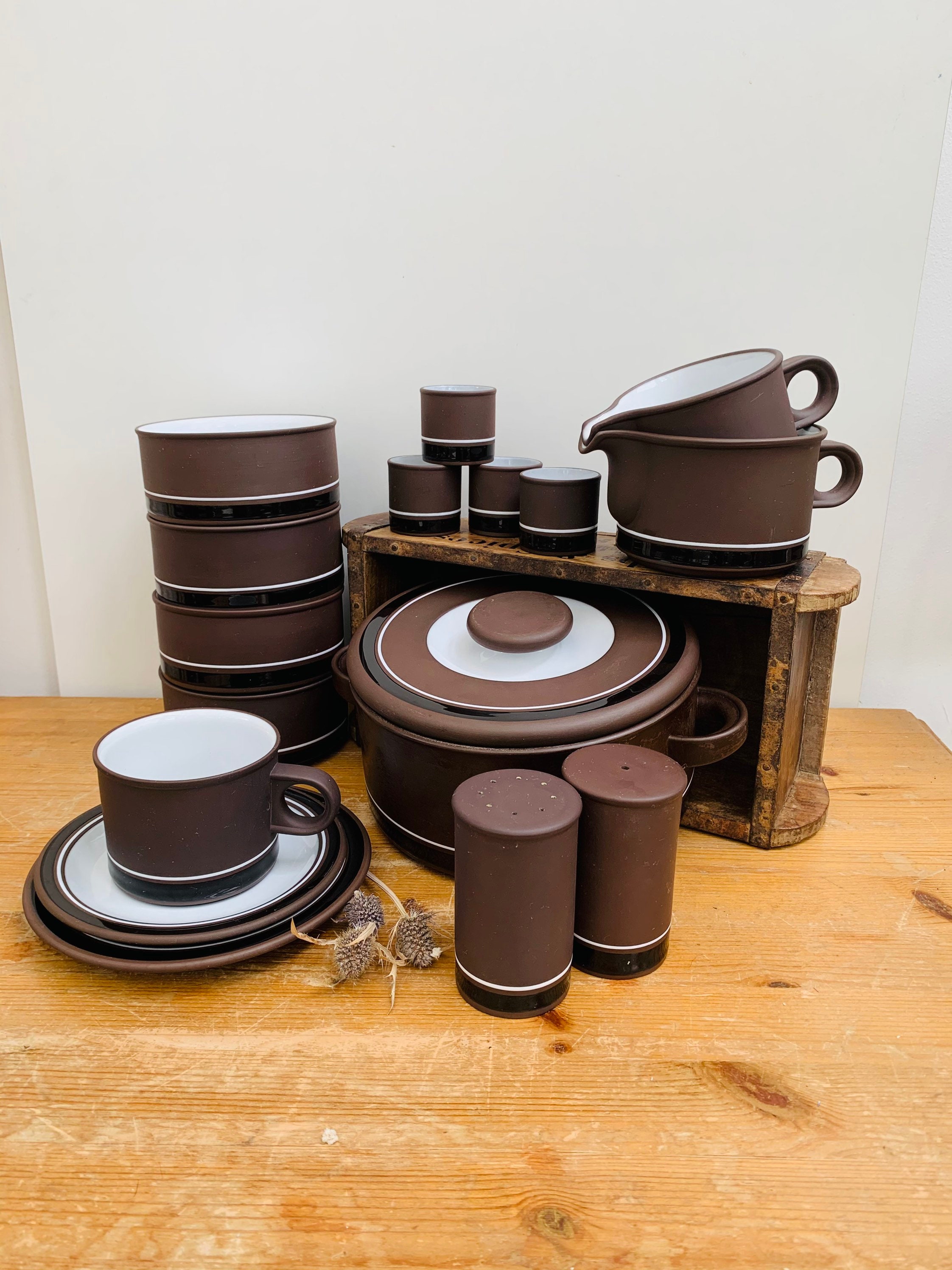 食器 HORNSEA  Vintage England 10 pieces HORNSEA Vintage England 10 pieces HORNSEA POTTERY