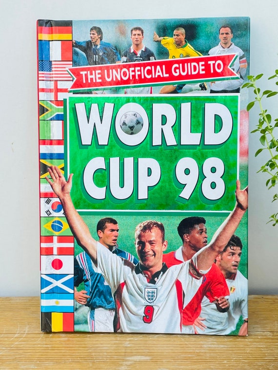Vintage Book; the Unofficial Guide to World Cup '98 by Ladybird - Etsy