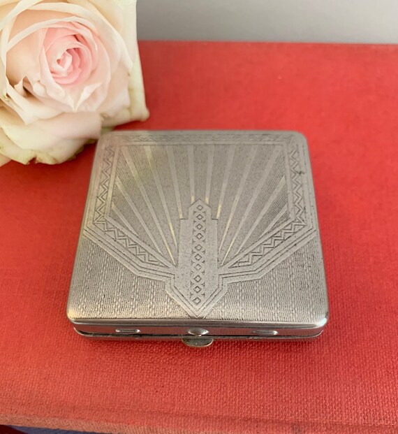 Vintage Dubarry Loose Powder Always Handy Art Deco