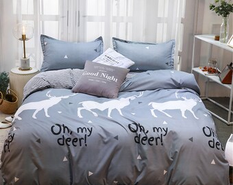 Deer bedding | Etsy Axis Deer Pillow Size: 12 X 20 Axis