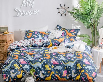 Dinosaur Bedding Twin Etsy