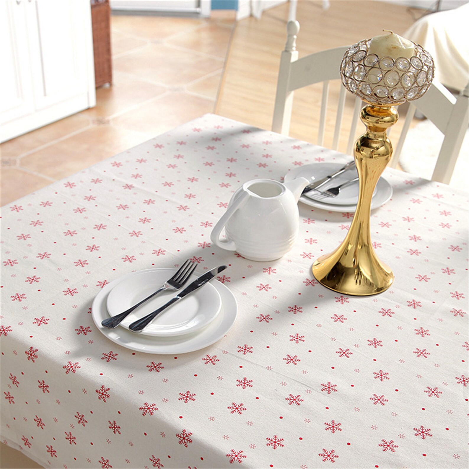 Cotton Tablecloth Rectangle Square Fresh Color Match Table Etsy