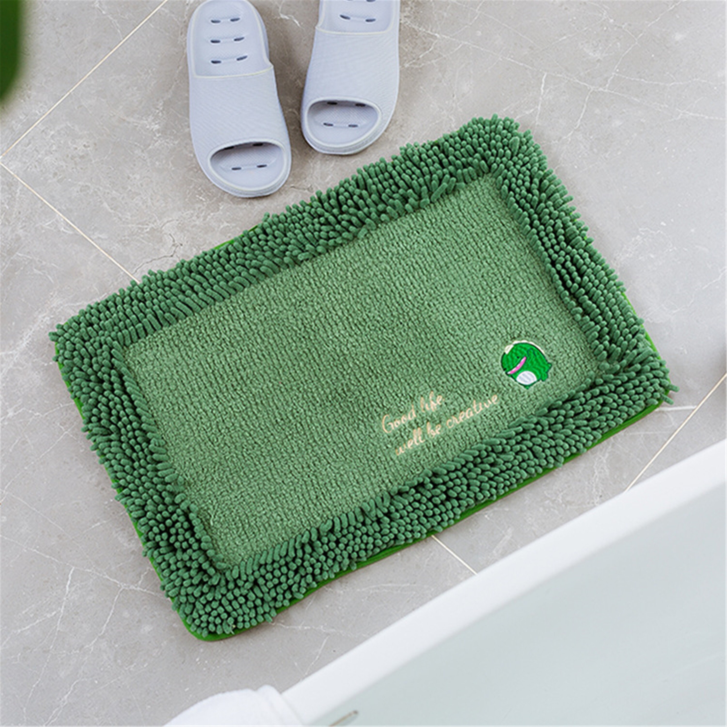 Animal Pattern Plush Bath Mat Bathroom CarpetAntiSlip Mat Etsy