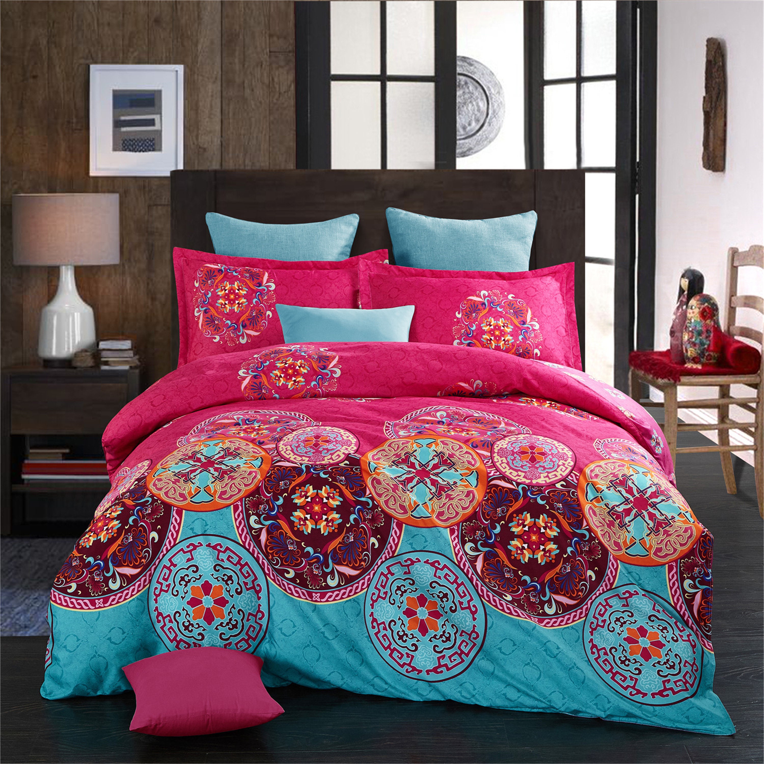 German Boho Cover Bedding Set German Size Etsy