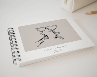 JGA Gästebuch personalisiert | Gästebuch Junggesellinnenabschied | JGA Erinnerungsbuch zum Eintragen | Fotoalbum | Freundebuch