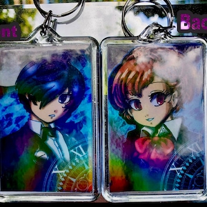 Persona 3 Minato Arisawa/Minako Arisawa Double-Sided Keychain