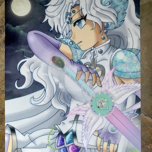 Magica Twilight Wars - Rhiannon Ren Magica 5x7 Imprimer