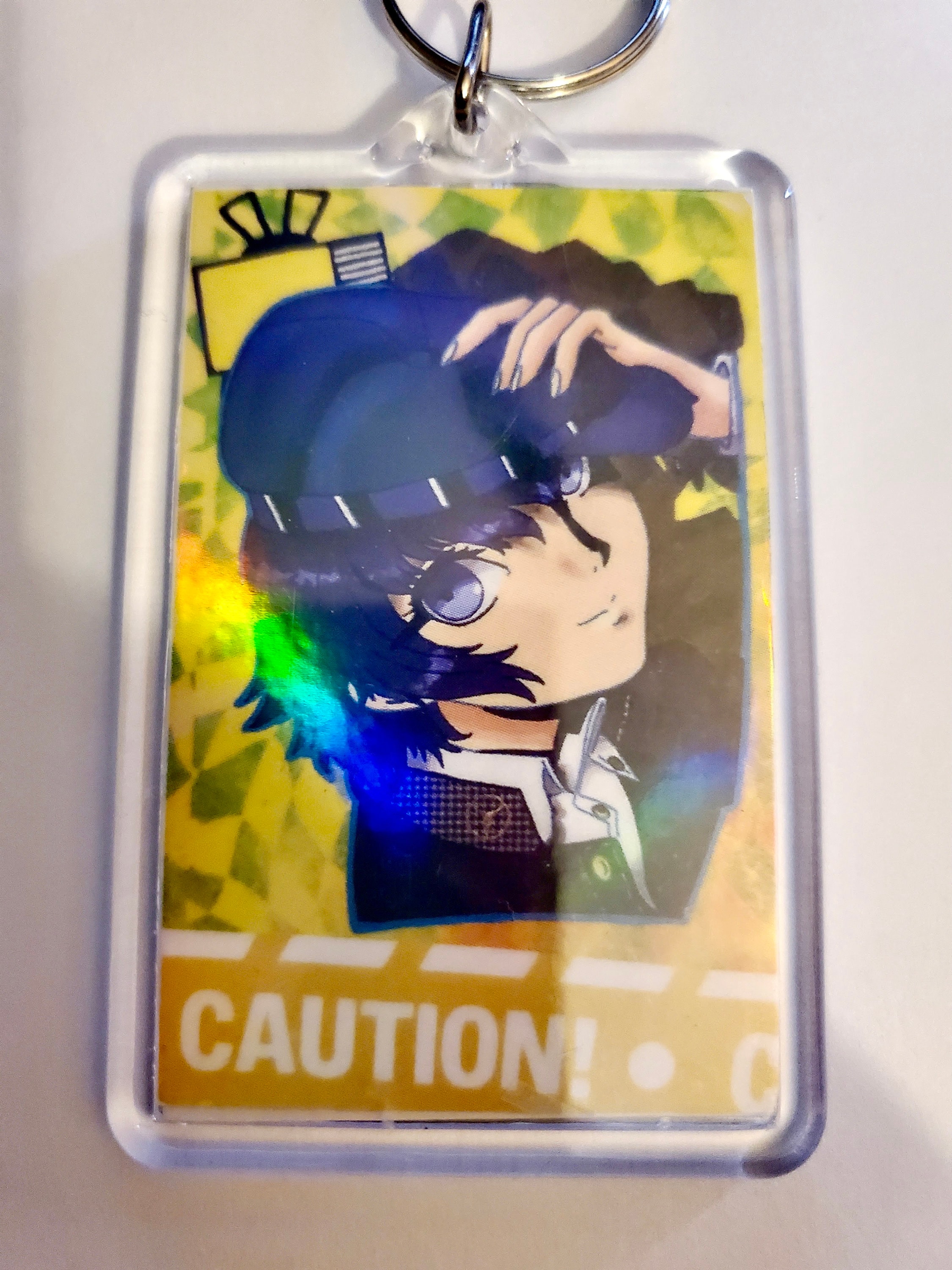 Persona 4 Naoto Shirogane/shadow Naoto Double-sided Holo Keychain