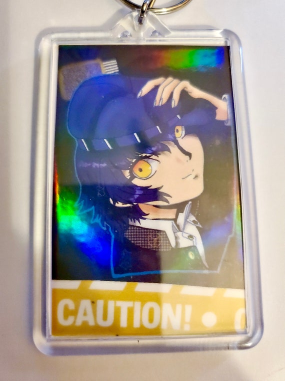 Persona 4 Naoto Shirogane/shadow Naoto Double-sided Holo Keychain