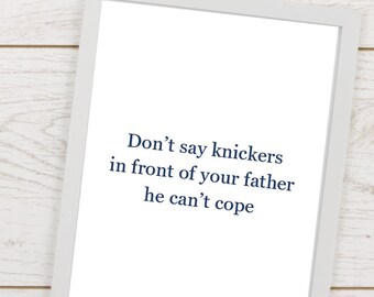 knickers in irish