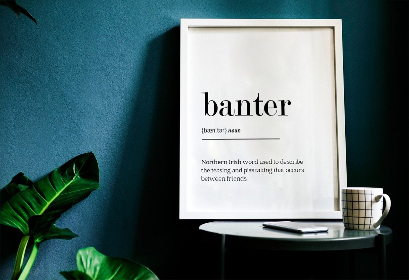 banter-definition-print-gift-idea-wall-art-art-print-free-etsy