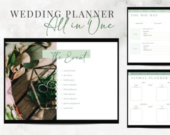 Digital All In One Wedding Planner - The Ultimate Wedding Guide