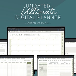 Ultimate Goodnotes Planner  |  Undated Life Planner