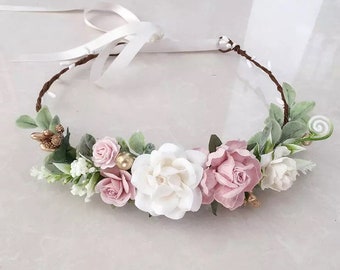flower girl headband australia