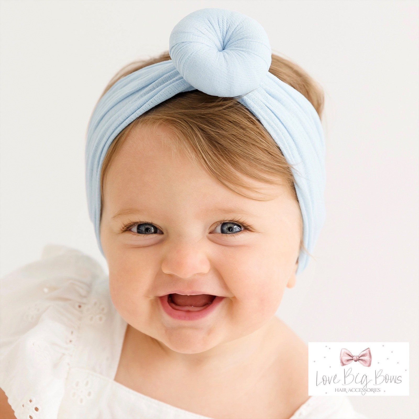 Nylon Baby Headband One Size Fits All Nylon Headbands Round Etsy UK