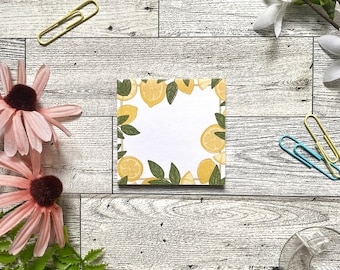 Lemon Sticky Notes