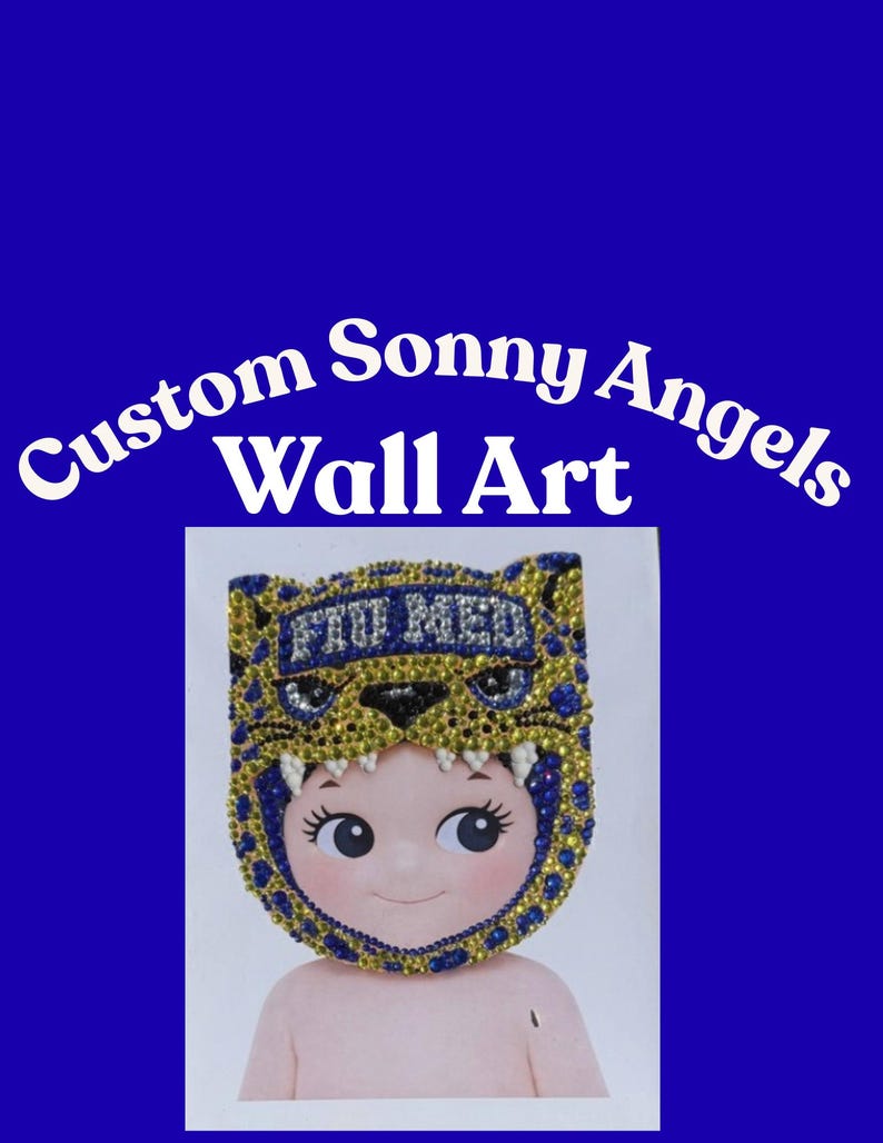 Custom Bejewled Sonny Angels Wall Art zdjęcie 6