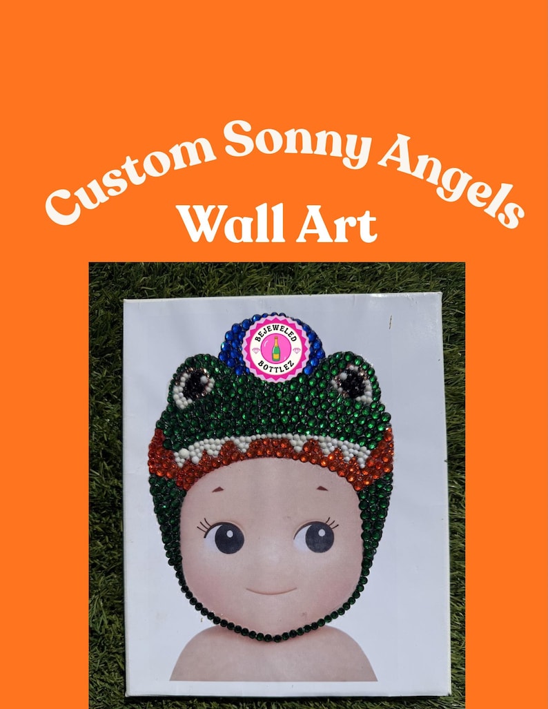 Custom Bejewled Sonny Angels Wall Art zdjęcie 3