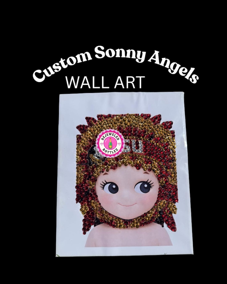 Custom Bejewled Sonny Angels Wall Art zdjęcie 9