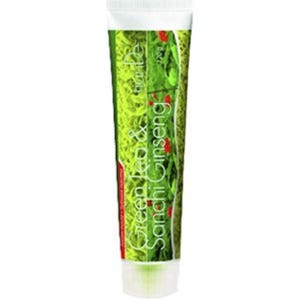 Pflanzliche Zahnpasta mit Grüntee- & Sanchi-Ginseng-Extrakten 120g