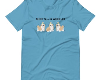 Shih-Tzu - Uniseks T-shirt met korte mouwen
