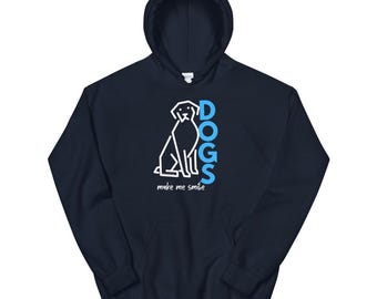 Dogs Make Me Smile Sweatshirt