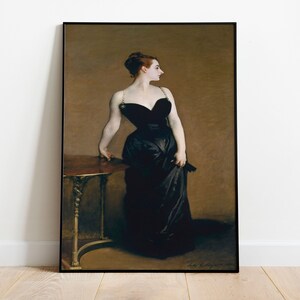 Impression Madame X : Reproduction d&#39;art John Singer Sargent