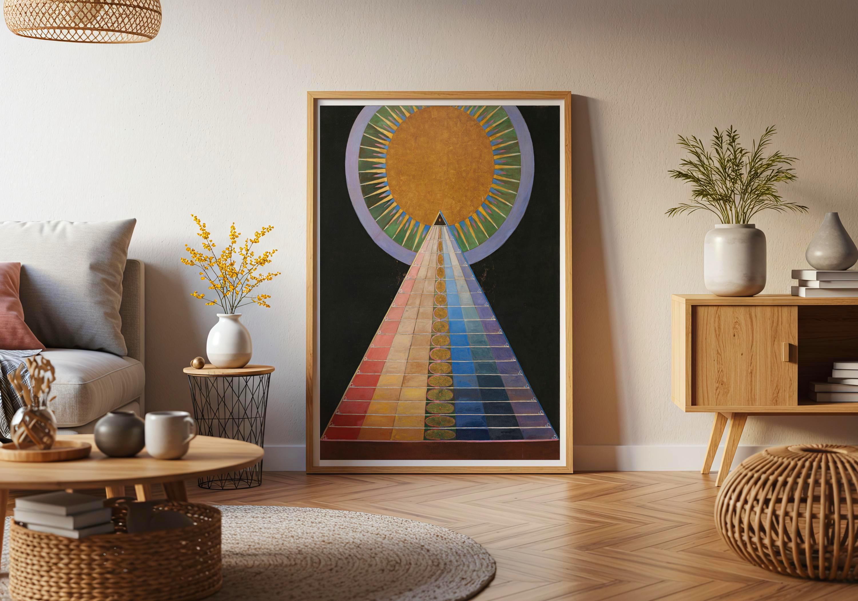 Hilma Af Klint No.1 Group X Print: Geometric Abstract Art - Etsy