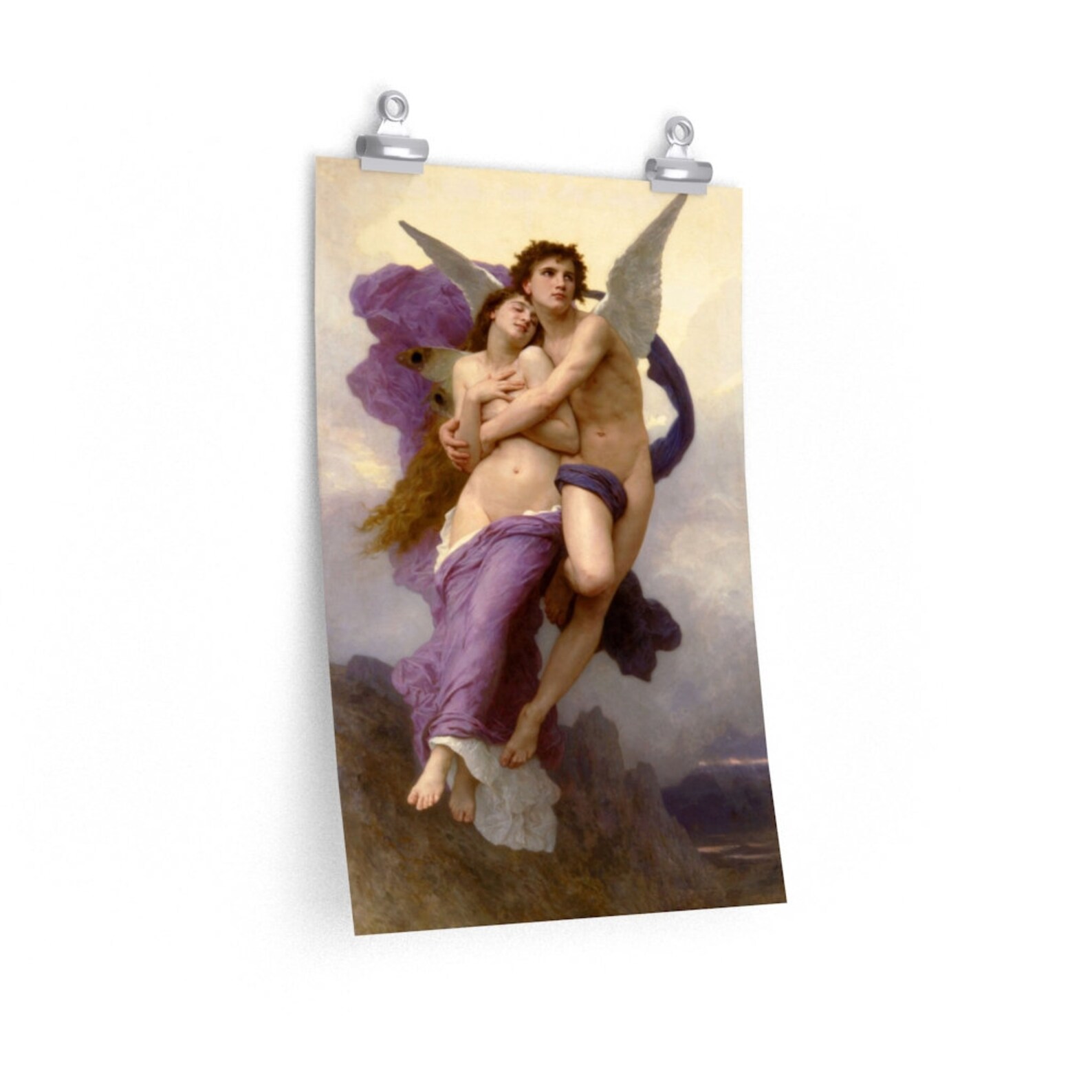 William Adolphe Bouguereau Cupid And Psyche