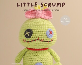 Little Scrump Häkelanleitung: Amigurumi Doll (PDF Pattern)