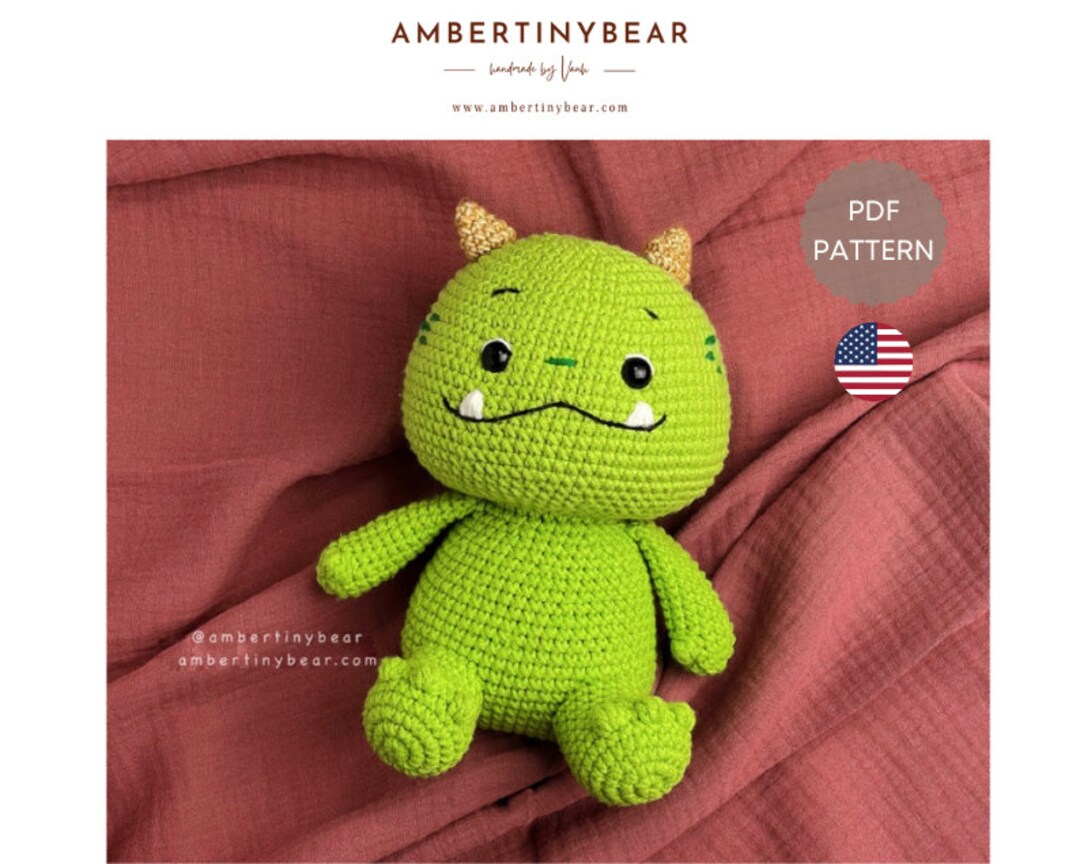 BABY MONSTER Pattern Crochet Amigurumi Monster Crochet Etsy baby-monster-pattern-crochet-amigurumi-monster-crochet-etsy