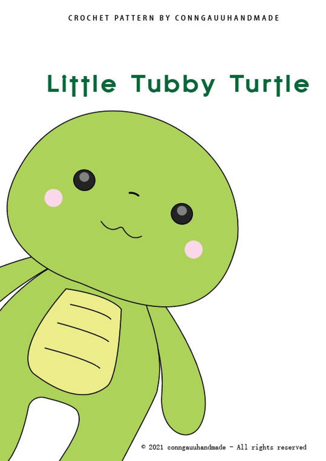 Amigurumi Turtle Crochet Pattern - 