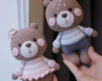 Bandy Bear Häkelanleitung: Amigurumi Bär (Instant Download)