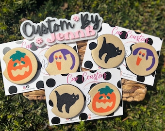 Halloween Car coasters