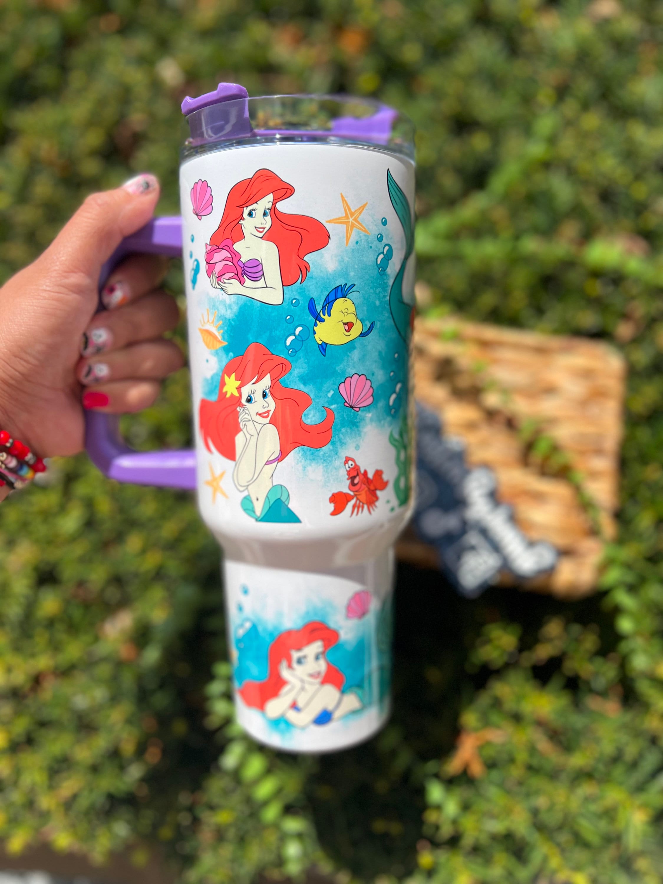 Little Mermaid Tumbler Bountiful The Little Mermaid Gift - Personalized  Gifts: Family, Sports, Occasions, Trending