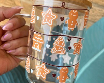 Gingercookies Glass mug