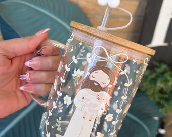 Jesus Glass mug| Christian mug