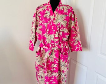 bridesmaid Japanese kimono cotton kimono dress / bridesmaid Gifts / bridesmaid Robe / Christmas Gift