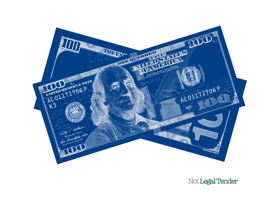 Pack De 100 Billetes Falsos De Dólar – Réplica Retro Para Coleccionistas, Juegos Y Atrezzo