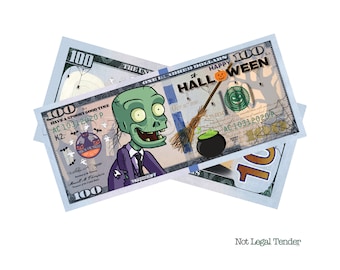 Halloween Frankie Novelty Bills: Prop Money Collectible
