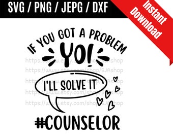 Doradca svg / Doradca szkolny svg / Współpracownik svg / Powrót do szkoły svg / Nauczyciel svg / Prezent z okazji usług SVG PNG dxf i jpeg Pliki gotowe do druku