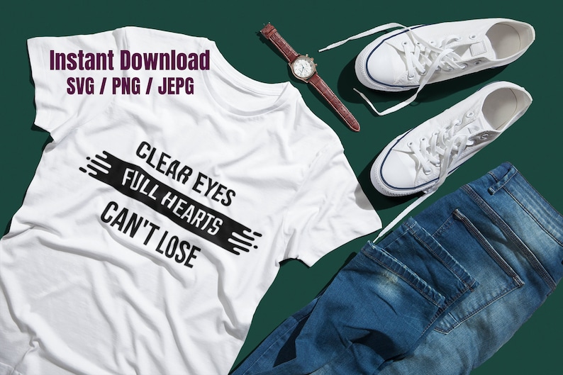 Clear Eyes Full Hearts Can't Lose / Friday Night Lights / Etsy