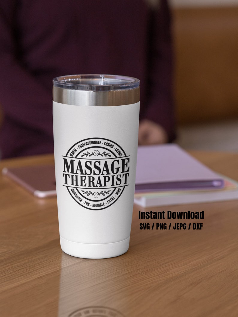 Massage Therapist svg / Massage Therapy svg / MT svg / Therapist svg / Coworker svg / Therapist Gift SVG PNG dxf & jpeg Print Ready Files image 4