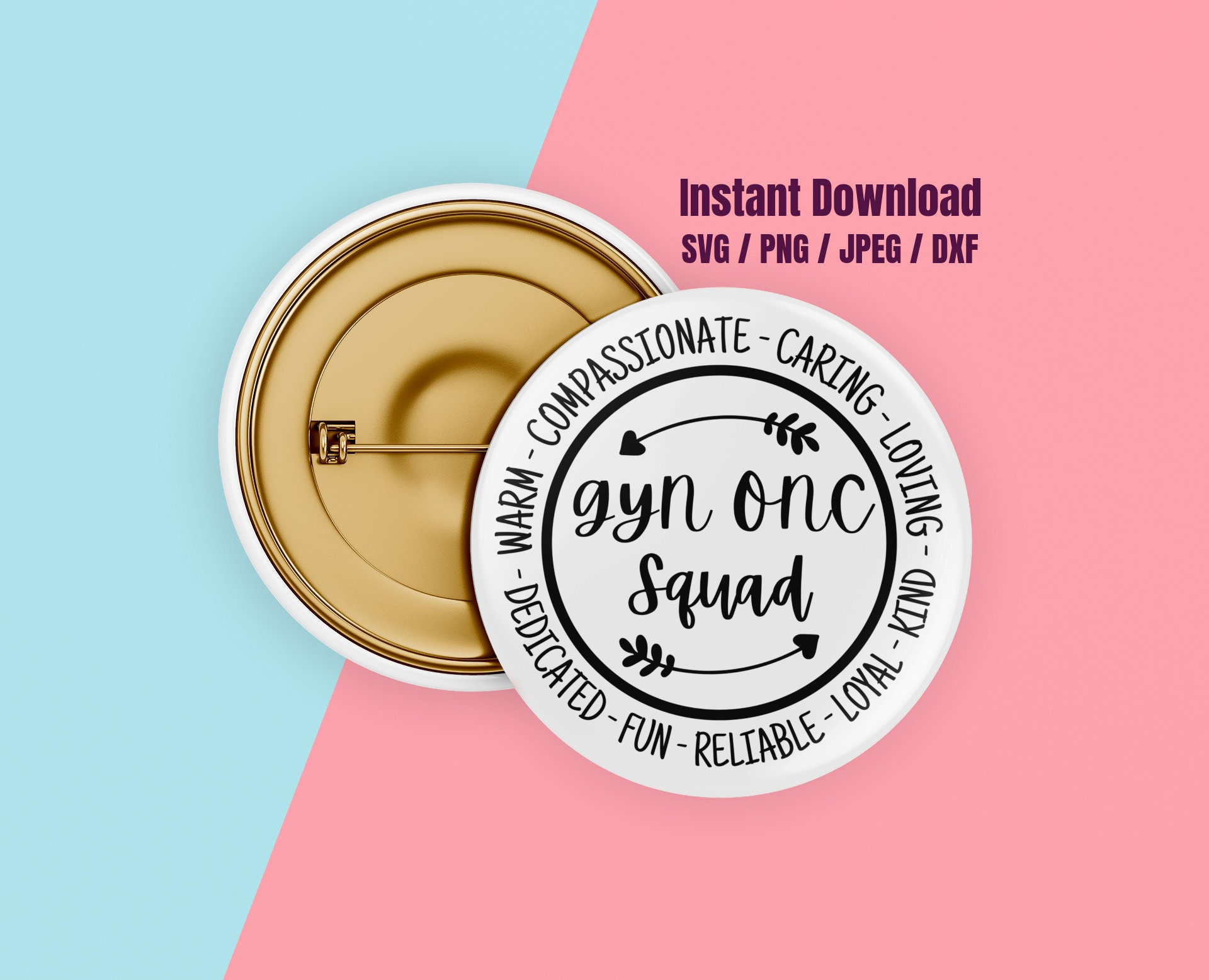 GYN ONC Squad Svg / Gynecologic Oncologist Svg / Gynecologist Squad Svg ...