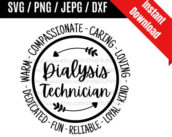 Dialysis Tech Svg, Dialysis Technician Svg, Kidney Tech Svg, Gift Idea ...