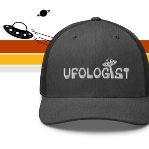 Alien 51 UFO Hat, UFOlogist Alien Hat, Alien Obsessed Gift, Extraterrestrial Cap, UAP Hat, Trucker Hat, Baseball Cap, Dad Hat