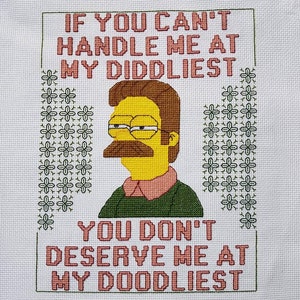 Can't Handle Me - Cross Stitch