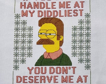 Can't Handle Me - Cross Stitch