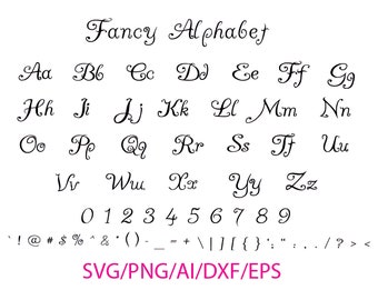 Fancy Writing Etsy fancy writing etsy